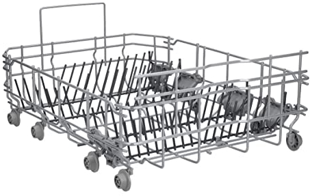 ensipart Unterkorb kompatibel mit BOSCH 00772836 Geschirrkorb unten mit 4 Klappstachelreihen für 45cm Geschirrspülmaschine