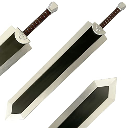 101,6 cm Fantasy Dragon Slayer Berserk Guts Schaumstoffschwert, perfekt für Anime Cosplay Kostüm Event Party und Sammlerstück
