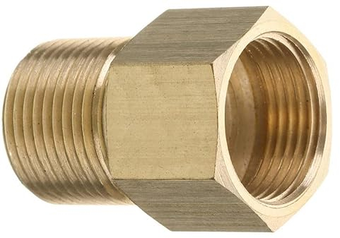 VergilSon Pressure Washer Coupler Adapter, M22 15mm Male to M22 14 / 15mm Female Thread Fitting Internal Thread Hose Pipe Adapter 4500 PSI