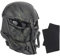 Yzpacc Airsoft Maske Vollgesicht Punisher Gesichtsmaske, Taktische Vollgesichtsmaske für Halloween Jagd CS Taktische Ausrüstung Filmrequisiten Verstellbare Größe (BCP)