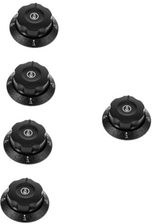 ULTECHNOVO 5 Piezas Interruptor Del Termostato Freidora De La Estufa Cubre Un Accesorios Freidora De Aceite Del Termostato De Temperatura Accesorios Del Horno De