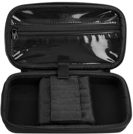 Harte Eva dartpfeiletui, Darts Hülle für Stahl Spitze oder weiche Spitze Darts, Dart Tragetasche mit Reißverschlusstaschen Halter für Dart Spitzen, Flights und mehr Dart Zubehör