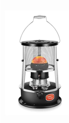 Generisch Petroleumheizungen für Campingkocher aus Edelstahl, Petroleumbrenner, Öl-Paraffinheizungen, verstellbare Flamme, tragbar/schwarz