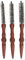 3pcs Friseur aus Holzrollen, tragbare Mini -Roller -Quiff -Pinsel mit leichtem Styling von Haarwurzeln für trockenes und nasses Haar