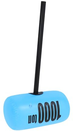 BESTonZON Inflatable Hammer Toy for Kids Large Pvc Cartoon Mallet Blow-up Hammer Prop for Birthday Parties Outdoor Indoor Carnival Cosplay and Stage Decorations