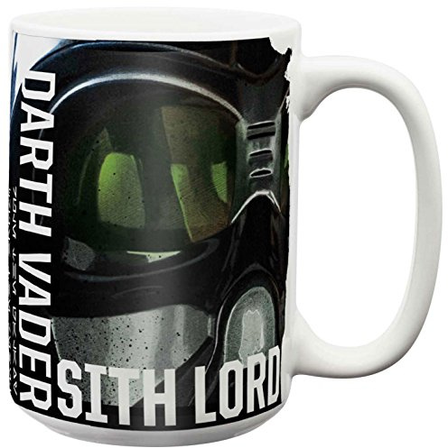 Zak Designs SWRY-1590 Star Wars Rogue1 Ceramic Mug, Multicolor