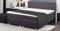 Charlottes Möbelkaufhaus Boxspringbett Anthrazit ROM II 160 x 200 cm Exzellenter Schlafkomfort Tonnentaschenfederkern mit Topper Härtegrad H2 H3 (160x200 cm, Dunkelgrau Anthrazit Stoff)