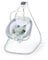 Altalena Alta Oscillante con Seduta Girevole Ingenuity, Altalena Simple Comfort Everston, Dondolino 2 direzioni con Giostrina Giochi, Melodie, Suoni Bianchi e Vibrazione, Maniglia trasporto e Ruote