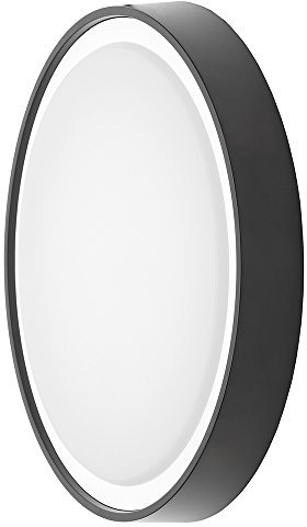 LITECRAFT Newton Wall Light Outdoor Round IP65 Garden Integrated LED - Black (27 cm)