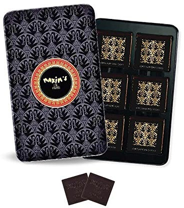 Plumier Noir - 12 Carrés de chocolat noir