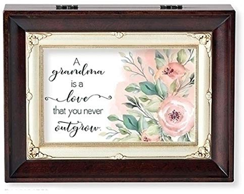 Roman B0256 A Grandma is Brown Box Love Collection Spieluhr