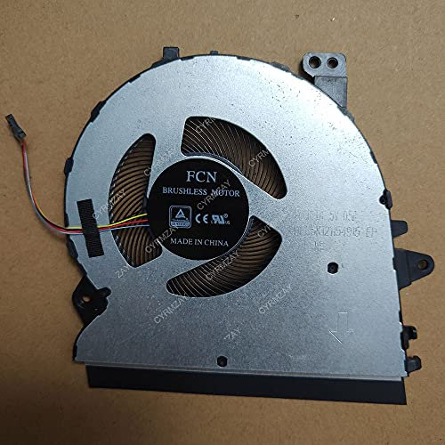 CYRMZAY Ordenador portátil CPU Cooler Ventilador para ASUS ZenBook 14 UX431 UX431FA UM431 UX431F 2019 UX431FN UX431FL S14 X S14X S431F 13NB0MB0P01011 Radiator