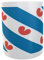 U24 Tasse Kaffeebecher Mug Cup Flagge Friesland (Niederlande)