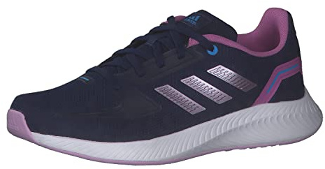 adidas Runfalcon 2.0 K Sneaker, Dark Blue Mapume Pulse Lilac, 38 EU