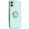WOAYAA iPhone 11 Case with Ring Stand, Soft and Slim Phone Case with Camera Cover, iPhone 11 Covers for Women (Green)