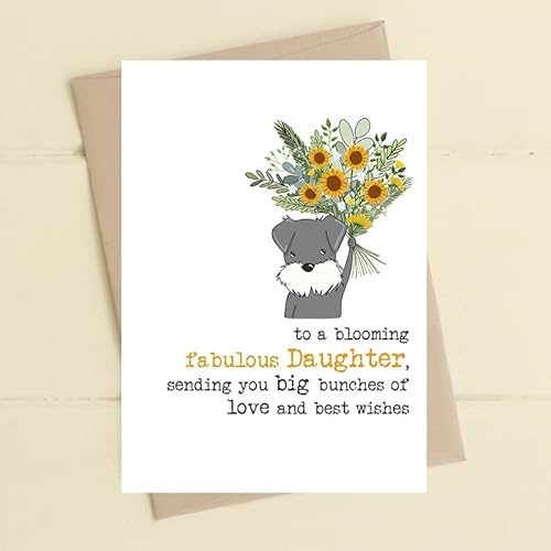 Dandelion Stationery A Blooming Fabulous Daughter Birthday Greeting Card Cards WW844