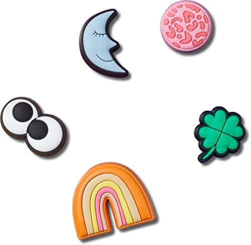 Crocs Unisex-Adult Doodlez Schuhanhänger, Mehrfarbig