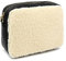 OBC Made in Italy Damen Teddy Tasche Schultertasche Pelz Bodybag Ledertasche Umhängetasche Kunstfell Crossover Damentasche Crossbody Plüsch Felltasche Wintertasche Weiß