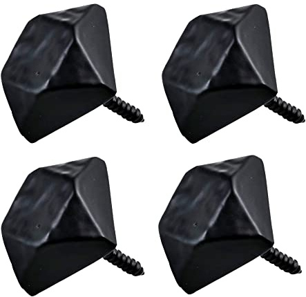 TERF® Türbolzen, traditioneller Vintage-Stil, Antik-Stil, 19 mm, dekorative Nieten, Schrauben, Dekoration für Tür, Tor, Schrank, Kleiderschrank, Tisch und Möbel, 4 Stück