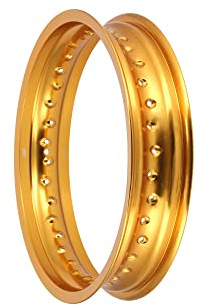 Felge 3,00 x 16 Alufelge, Gold eloxiert