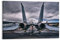 ZENGYL War Poster Fighter Jet Engine Poster Dekorative Malerei Leinwand Wandposter und Kunstbild Druck Moderne Familie Schlafzimmer Dekor Poster 30 x 45 cm