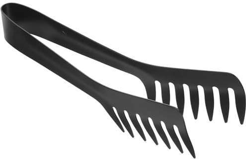 Luxshiny Spaghetti Zange Aus Edelstahl Kammförmige Nudelzange Zum Greifen Und Servieren Von Pasta Mit Glattem Griff Für Buffet Kochen Picknick Und Grill