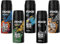 AXE Bodyspray Deo Spray Set 5x6 Stück 150ml in beliebten Duftrichtungen für besonders viel Frische und Abwechslung, ohne Aluminium, mit 48h Schutz