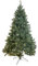 Comet Albero di Natale Realistico, Artificiale in PVC, Base in Metallo, Apertura ad Ombrello (Altezza 210 cm)