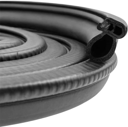 Auto Türdichtung, 15M Universelle Dichtungsprofil Gummidichtung Kofferraumdichtung für Autos, Boote, Wohnmobile, LKWs und Heimanwendungen, Auto Wetterschutz