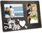 arricraft 1 Stück Holz Schwarz Bilderrahmen Für Paare Rahmen „You And Me“ Für 3D Fotorahmen MDF Wandrahmen Brautparty Verlobung Für Paare Für Mama Papa Hochzeitstag 10x15cm