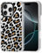 MOSNOVO Hülle für iPhone 16 Pro – Durchsichtige, schlanke, stoßfeste TPU+PC-Handyhülle, [6,6 Fuß Fallschutz/Anti-Abziehen] - Leopardenprint
