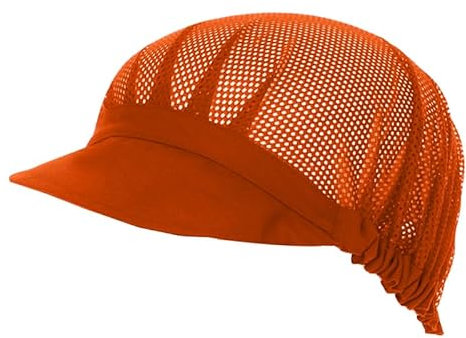 Victory Gorro Cocina Malla Transpirable Unisex Talla Única Estilo Cofia Trucker Elástico Lavable Profesional Hostelería Chef Camareros Cocineros Carniceros Pack 10 Unidad Ajuste Cómodo - Serie 915