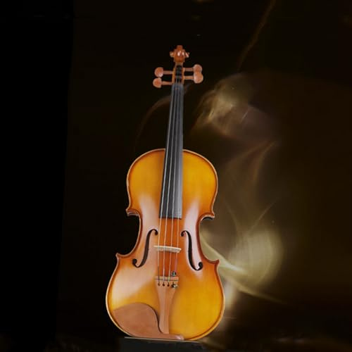 Geige Musikinstrument Massivholz Handgefertigte Anfänger 4/4 Violine(1/16)