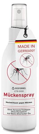 BIODELTA Mückenspray 500ml - langanhaltender Mückenschutz mit Sofort- & Langzeitwirkung - Insektenschutz Haut - Anti-Mücken Spray Outdoor & Indoor - Multi Insekten-Schutzspray - Mückenabwehr