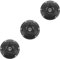 ABOOFAN 3pcs Cooker Knobs Range Control Knob Replacement Thermostat Stove for Oven Heater