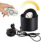 FSLiving 7W Spot Lampe LED mit Fernbedienung,Schwarz Dimmbar Wandstrahler mit 1,8 m Schalterkabel, LED Pflanzenstrahler, Drehbar Licht Kopf für Pflanzen Gemälde Dartscheibe Schrank BD0855
