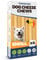 CHEWSTER Käsestangen - Kaukäse Hundeknochen - Kaukäse für Hunde - Langer Kauspaß aus natürlicher Milch – Natürliche Käse-Kauknochen (136 g, S, 4er Pack)