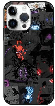LOWBDGFU Schutzhülle für Apple iPhone 13/iPhone 14 Hülle 6.1'', Cartoon Anime One Piece Naruto Muster Designs Manga Junge Case Schutz Handyhülle Stoßfest TPU Weich Ultra Dünn Cover