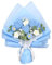 Dremisland Crochet Flowers Bouquet Artificial Tulips Flowers Bouquet with Eucalyptus Knitted Fake Tulips Floral Arrangement Crochet Kits Gift for Graduation Anniversary Birthday Moms Girl Teacher