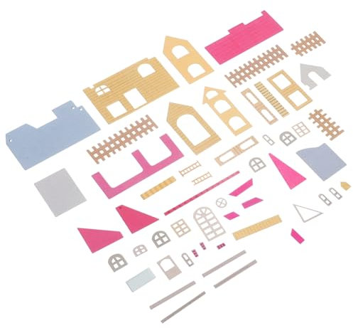 Yardwe DIY Holzhaus Villa Zum Selberbauen Kreative Mikro Landschaften Als Für Freunde Und Familie Einfache Montage Wiederverwendbar