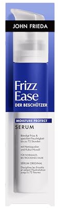 John Frieda Frizz Ease Serum - Der Beschützer - Moisture Protect - Inhalt: 50 ml - Für normales bis trockenes Haar - Bis zu 3 Tage Schutz vor Frizz