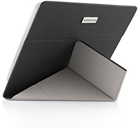 Modecom - Squid - Custodia per tablet, in gomma nera, universale, resistente ai graffi