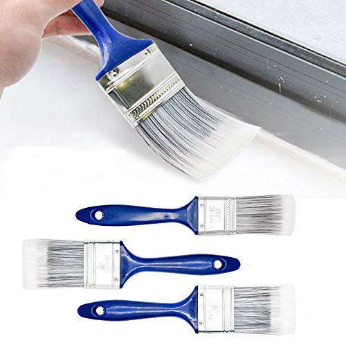 BE-Tool Trimmpinsel 5,1 cm 3,8 cm Malerpinsel Set Dekorieren Allzweck-Wandpinsel für alle Arten von Farbe (3 Stück)