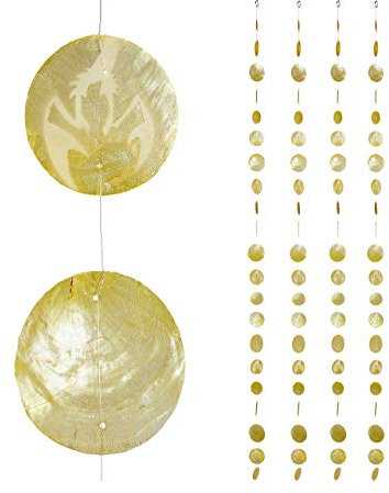 Relaxdays 10027977_815, Sichtschutz & Trennwände 4 Stück Gelb