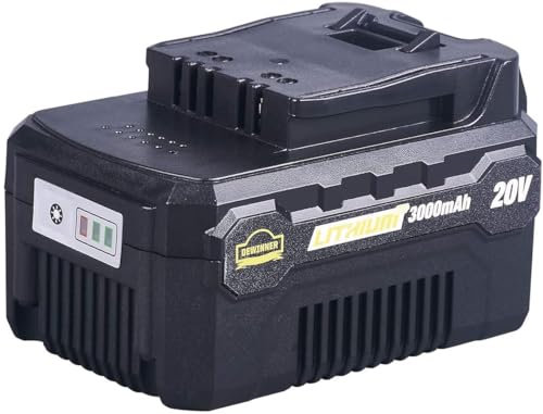 20V 3,0Ah Li-ion Batterie Remplacement pour DEWINNER, Meuleuse d’angle Scies Sabre, Scie Sauteuse,Perceuse Visseuse,Outil Multifonction Oscillant