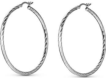 FAVS Damen-Creolen 925er Silber One Size 87194477