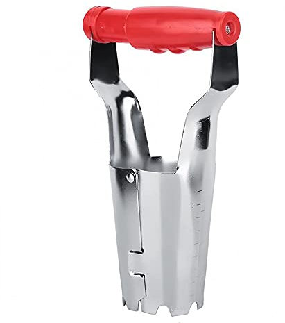 Outil de plantation de bulbes de jardin portatif, machine de transplantation de plantes en métal avec échelle de profondeur, outils de plantation et de creuser