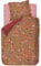 Pip Studio Bettwäsche Good Nightingale Ocker Gold Braun Blumen Zweige Vögel Blüten Baum Streifen Wendedesign Perkal, Größe:155 cm x 220 cm