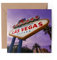1 x Grußkarte (Fotoeinsatz) – Las Vegas Schild USA Amerika – blanko Geburtstagsfeier Jahrestag #8233