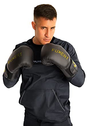 FUXERT Gilet da sauna da uomo Allenamento Sudore Canotta Vita Trainer per uomo Compressione Sudore Miglioramento Gilet, Nero tinta unita, 4X-Large/5X-Large